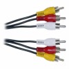 Кабель аудио/видео 3 RCA plug - 3 RCA plug, 2 м, VS (R320)