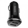 Зарядное автомобильное устройство Hoco Z1 2.1A 2xUSB, черное