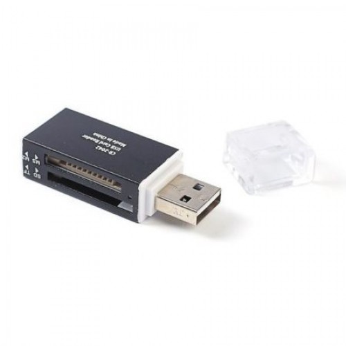 Карт-ридер внешний USB Ritmix CR-2042 Black
