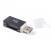 Карт-ридер внешний USB Ritmix CR-2042 Black