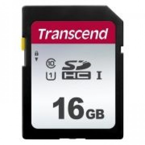 Карта памяти SDHC 16Gb Transcend 300S Class 10 UHS-I U1 (TS16GSDC300S)