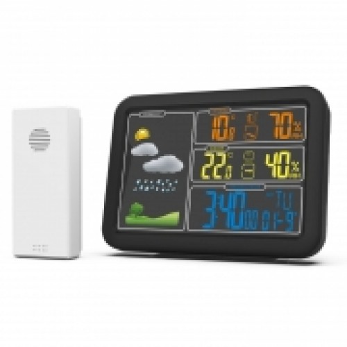 Метеостанция Ritmix CAT-340, чёрная