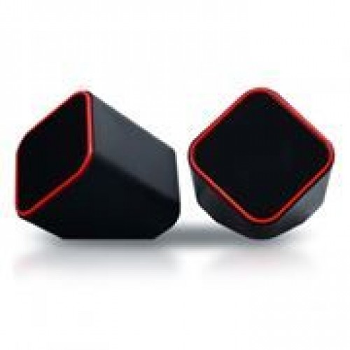 Колонки Smartbuy CUTE, черно-оранжевые, питание от USB (SBA-2590)