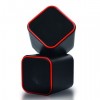 Колонки Smartbuy CUTE, черно-оранжевые, питание от USB (SBA-2590)