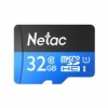Карта памяти Micro SDHC 32Gb Netac P500 Class 10 UHS-I U1 90 Мб/c без адаптера (NT02P500STN-032G-S)