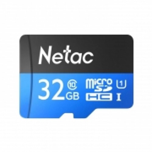 Карта памяти Micro SDHC 32Gb Netac P500 Class 10 UHS-I U1 90 Мб/c без адаптера (NT02P500STN-032G-S)