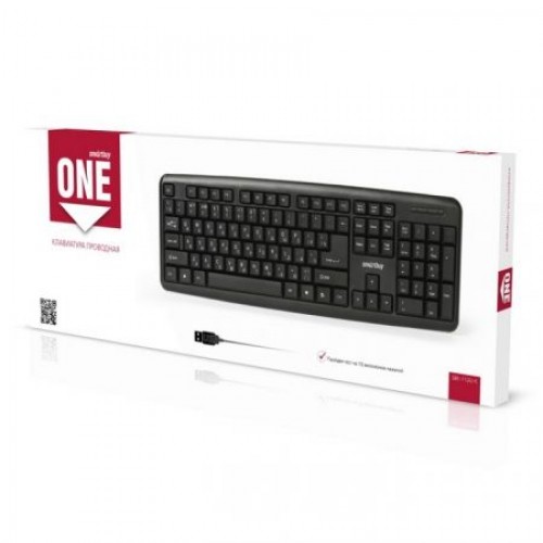 Клавиатура Smartbuy ONE 112 USB Black (SBK-112U-K)