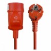 Удлинитель сетевой в бухте Perfeo УХз16-101, 16A, 50 м, 1 розетка, с заземл. , оранж. (PF_C3276)