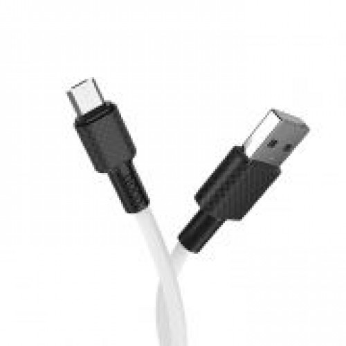 Кабель USB 2.0 Am=>micro B - 1.0 м, белый, Hoco X29 Superior Style