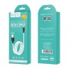 Кабель USB 2.0 Am=>micro B - 1.0 м, белый, Hoco X29 Superior Style