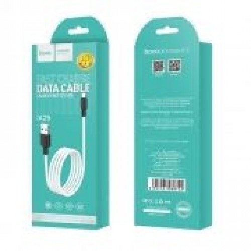Кабель USB 2.0 Am=>micro B - 1.0 м, белый, Hoco X29 Superior Style