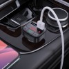 Автомобильный FM-трансмиттер Hoco E59 Promise, Bluetooth 5.0, QC3.0 18Вт, 2xUSB 3.1A, microSD
