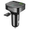 Автомобильный FM-трансмиттер Hoco E59 Promise, Bluetooth 5.0, QC3.0 18Вт, 2xUSB 3.1A, microSD