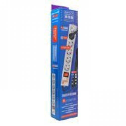 Сетевой фильтр Power Cube 5+1 3.5 кВт 16A, белый, 0.5 м, 6 розеток (SPG(5+1)-16B-0,5М)