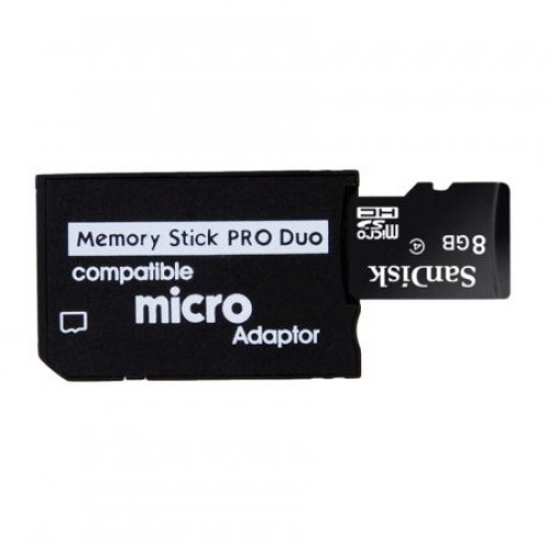 Адаптер Memory Stick Duo Pro для карты памяти microSDHC, пакет