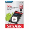 Карта памяти Micro SDXC 128Gb SanDisk Ultra Class 10 UHS-I U1 100 Мб/c без адаптера