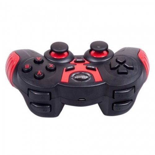 Геймпад беспроводной Ritmix GP-030BTH, Bluetooth, PC/iOS/Android, Li-Ion, чёрно-красный