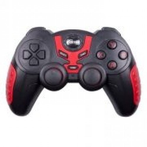 Геймпад беспроводной Ritmix GP-030BTH, Bluetooth, PC/iOS/Android, Li-Ion, чёрно-красный