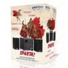 Колонки 2.1 Smartbuy SPARTA с MP3 плеером и FM-радио, MDF, черные (SBA-200)
