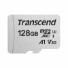 Карта памяти Micro SDXC 128Gb Transcend 300S Class 10 UHS-I U3, 100/40 Мб/c (TS128GUSD300S)