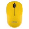 Мышь беспроводная Perfeo Sky, желтая, USB (PF_A4505)