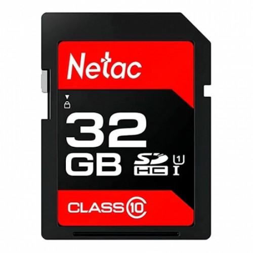Карта памяти SDHC 32Gb Netac P600 Class 10 UHS-I 80 Мб/c (NT02P600STN-032G-R)
