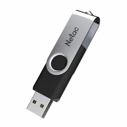 32Gb Netac U505 Black/Silver USB 2.0 (NT03U505N-032G-20BK)