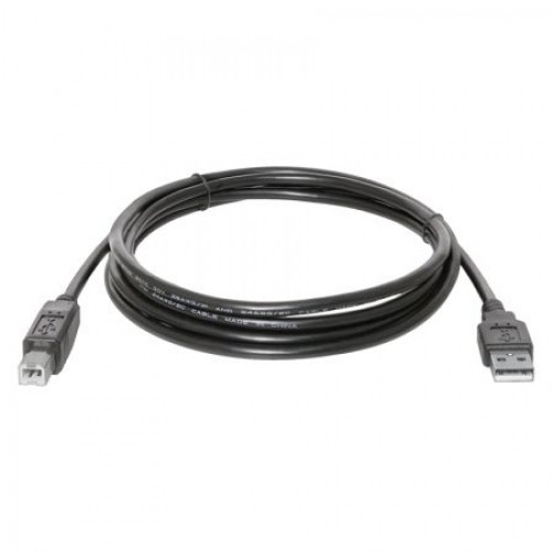 Кабель USB 2.0 Am=>Bm - 1.8 м, черный, пакет, Defender USB04-06 (83763)