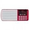 Мини аудио система Perfeo ЕГЕРЬ, MP3, FM, красная (i120-RED)
