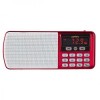 Мини аудио система Perfeo ЕГЕРЬ, MP3, FM, красная (i120-RED)