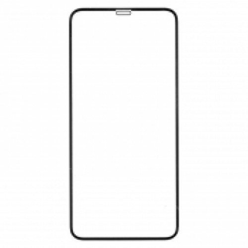 Защитное стекло для экрана iPhone XS Max/11 Pro Max Black, Full Screen, Perfeo (PF_A4469)