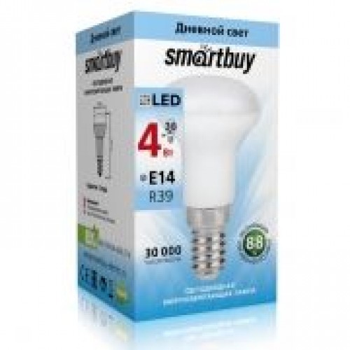 Светодиодная (LED) лампа Smartbuy R39 04W/4000/E14 (SBL-R39-04-40K-E14)