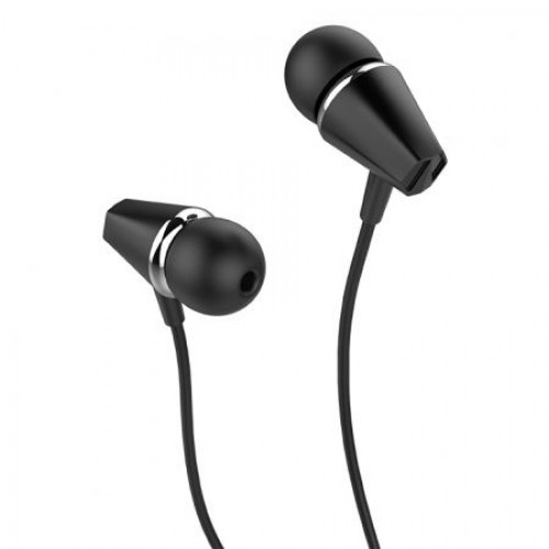 Гарнитура Hoco M34 Honor Black, вставная