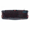 Клавиатура игровая Perfeo Skin Black с 3-х цветной подсветкой, USB (PF_B4893)